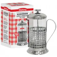 Кофе-пресс MALLONY "Cellula" В511-350ML сталь*