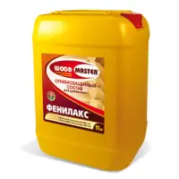 Огнебиозащита Wood Master Фенилакс 11 кг 1-2 гр. огнезащиты (золотисто-коричневый цвет) всесезонная (до -15°С)