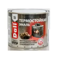 Эмаль термостойкая DALI серебро 0,4л до +600°С