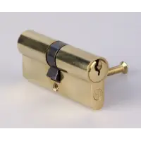 Цилиндр HANDLE DESIGN универсальный 70мм (35х35) ключ/ключ PB латунь