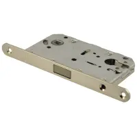 Замок дверной под цилиндр магнитный VANTAGE МС85 SN матовый никель