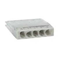 Клемма СМК 2273-245 (с пастой) 5 отверстий 0.5-2.5кв.мм PROxima ЕКF plc-smk-2273-245 (уп.100шт)