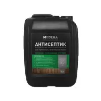 Антисептик для наружных и внутренних работ MEDERA 100, готовый состав, 5л