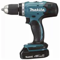 Дрель-шуруповерт аккумуляторная Makita DDF453 SYE,18В, 1,5Ач, Li-ion, 42Нм,2акк, кейс