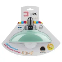 Светильник-ночник ЭРА зеленый NLED-487-1W-SW-GR