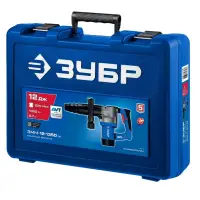 Молоток отбойный, ЗУБР ЗММ-12-1350 ВК "Профессионал", SDS-Max, 12Дж, 1350Вт, АВТ