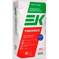 Клей ЕК THERMEX FROST для пенополистирола и минеральной ваты 25 кг