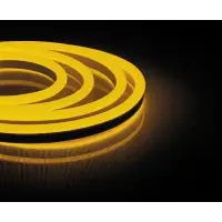 Лента светодиодная неоновая 12W, желтый, IP67, Feron, 144SMD(2835) LS721 (бухта 50м)