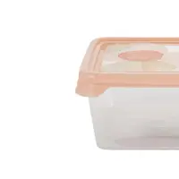 Контейнер для продуктов ПАСТЕЛЬ 0,45 л квадратный