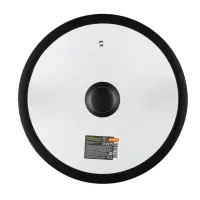 Крышка стеклянная d=28см CAPPELLO с силиконовым ободком
