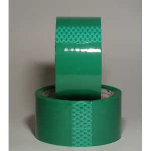 Скотч 50мм х 50м X-Glass, зеленый