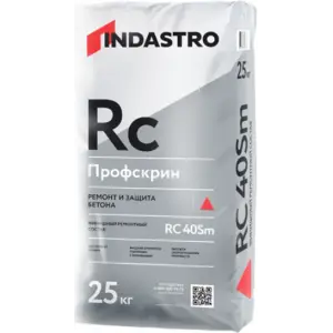 Состав ремонтный ИНДАСТРО Профскрин RC40 Sm финишный 25 кг