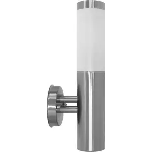 Фонарь уличный Feron DH021-B 18W 230V E27 380мм серебро