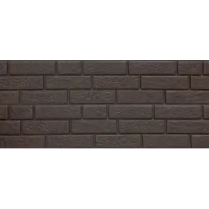 Сайдинг виниловый Стоун-Хаус L=3,025м, H=0.23м (пл=0.695м2) кирпич коричневый
