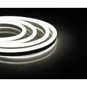 Лента светодиодная неоновая 12W, 3000K (теплый белый), IP67, Feron, 144SMD(2835) LS721 (бухта 50м)