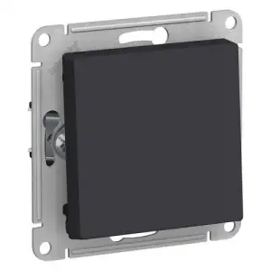 Механизм выключателя одноклавишный СП AtlasDesign 10А карбон SE ATN001011 Systeme Electric