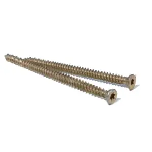 Шуруп по бетону 7,5х132 желтый цинк, шлиц Torx (кор.с ок 40шт) SteelRex