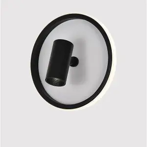 Бра Evento 2735-1W WH+BK, LED 13W+3W
