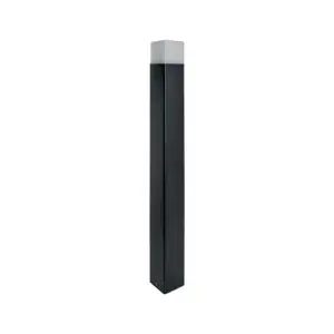 Фонарь уличный Feron DH0208 230V E27, черный (столб)