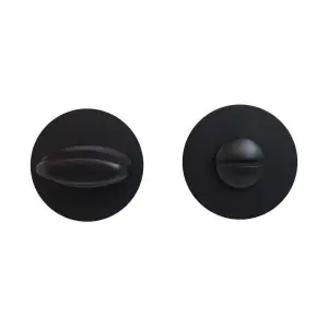Фиксатор круглый АЛЛЮР ART COLLECTION BK-R2 BLACK(71150) матовый черный