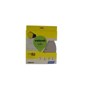 Круг шлифовальный абразивный NORTON на липучке 225 мм 8 отверстий, Р240 (5шт)