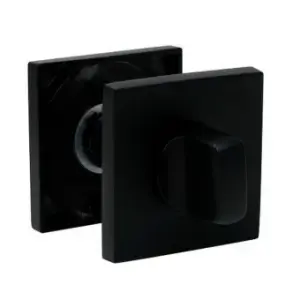 Фиксатор квадратный FRAN WC-R40 BLACK черный