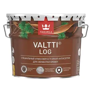 Антисептик лессирующий Tikkivala VALTTI LOG 9л EC