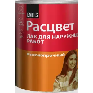 Лак РАСЦВЕТ для наружных работ 1,6кг