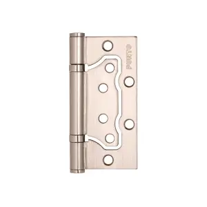 Петля накладная "БАБОЧКА" Punto (Пунто) N4200W/IND SN матовый никель (2шт.)