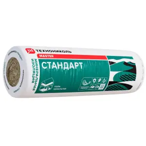 Утеплитель ТехноНиколь RN40 Стандарт ПРОФ 50*1220*10000 (в упаковке 2 плиты, 1,22 м3 – 24,4 кв.м), 24 рулона на поддоне