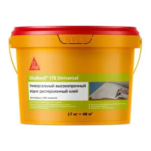 Клей для напольных покрытий универсальный высокопрочный SikaBond®-176 Universal 17кг