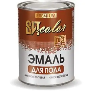 Эмаль ПФ-266 красно-коричневая 1,9кг ВИТ color быстросохнущая для пола (сушка 7 часов)