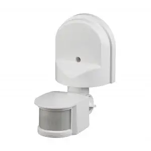 Датчик движения ЭРА MD 04 настенный 1200Вт, IP-44, 12м