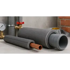 Трубка ТермаЭКО из вспененного полиэтилена (J) 13мм, вн. d=133мм, длина 2м (упак 16 пм)