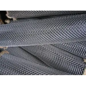 Сетка плетёная Рабица оцинкованная 1,5 мм 55х55 мм /рулон 2,0х10 м/