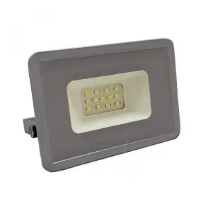 Прожектор светодиодный 10W 6500К 220V IP65 850Лм 104х92х24мм серый Китай СДО Фарлайт