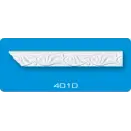 Плинтус потолочный ФОРМАТ 4010 инжекционный белый 1,3 м