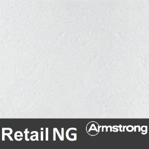 Плита потолочная ARMSTRONG RETAIL NG Board 600х600х12 мм (7,2 м2, 20 шт/упак) огнестойкая
