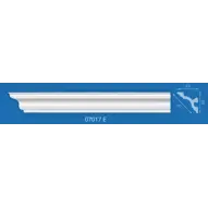 Плинтус потолочный ФОРМАТ 07017E экструзионный 2,0 м