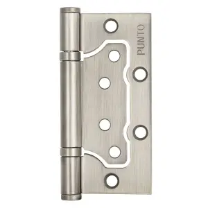 Петля накладная "БАБОЧКА" Punto (Пунто) IN4200W PN (200-2B 100x2,5) матовый никель (2шт.)(35491)