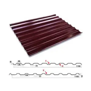 Профнастил С-20(Тип), 0.4 мм, PE, RAL ** Stynergy, 1.15 * м2