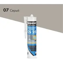 Затирка-Герметик силиконовая CERESIT CS 25 эластичная 07 серый 280 мл
