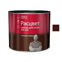 Эмаль ПФ-266 красно-коричневая 2,7кг РАСЦВЕТ 4354