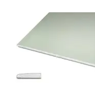 Гипсокартон ГКЛВ Knauf ГСП-H3-ПЛУК влагостойкий 2500*1200*12,5 мм
