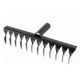 Грабли витые 12 зубцов, сталь-2 мм, без черенка (Россия)