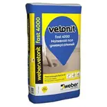 Наливной пол VETONIT FAST 4000 универсальный 20 кг
