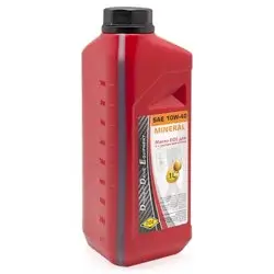 Масло 4-х тактное DDE минеральное 1.0л 10W-40, API SJ/CF