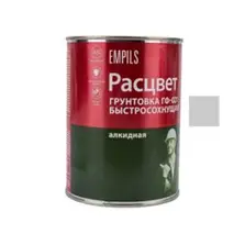 Грунтовка ГФ-021 серая 1кг быстросохнущая РАСЦВЕТ