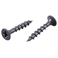 Саморезы пот/г гипс-дерево (крупная резьба) 4,2x90 оксид (уп 100шт) пакет 2