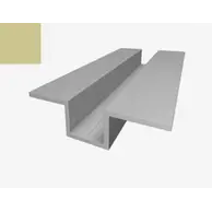 Омега-профиль алюминий окрашенный RAL 1000 (3,0 м)